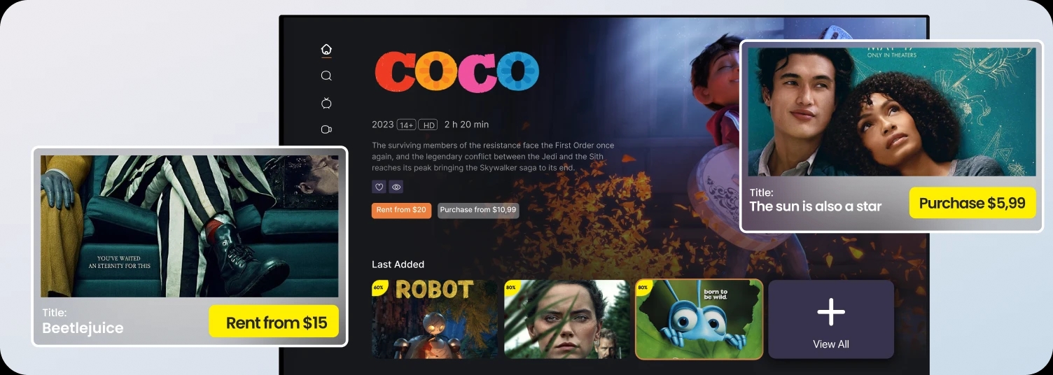 TVOD (Transactional Video on Demand)