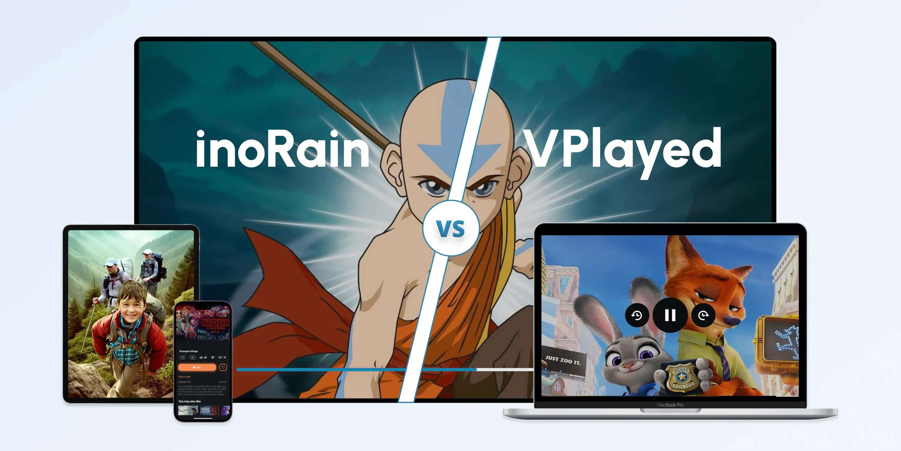 VPlayed Alternatives: inoRain vs. VPlayed